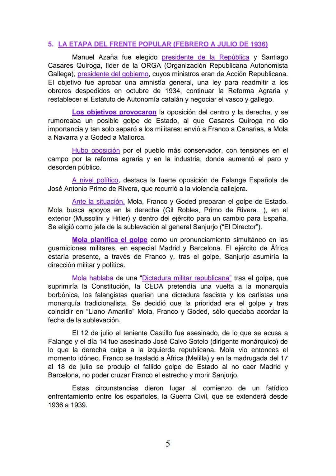 LA SEGUNDA REPÚBLICA Ⓒ
1. IMPLANTACIÓN DE LA SEGUNDA REPÚBLICA Y PARTIDOS
POLÍTICOS DURANTE LA MISMA
La Segunda República, (14 de abril de 1