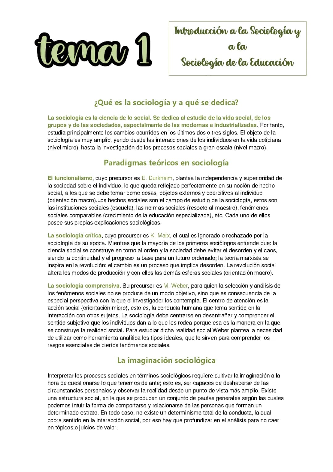 Manual de Sociología de la Educación en PDF