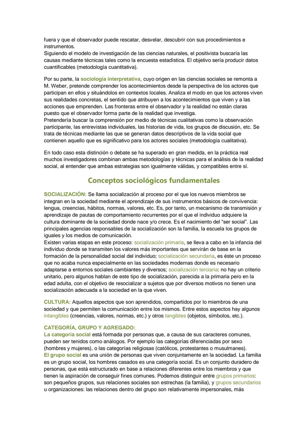 
<p>La sociología es la ciencia de lo social y se dedica al estudio de la vida social, los grupos y las sociedades modernas e industrializad
