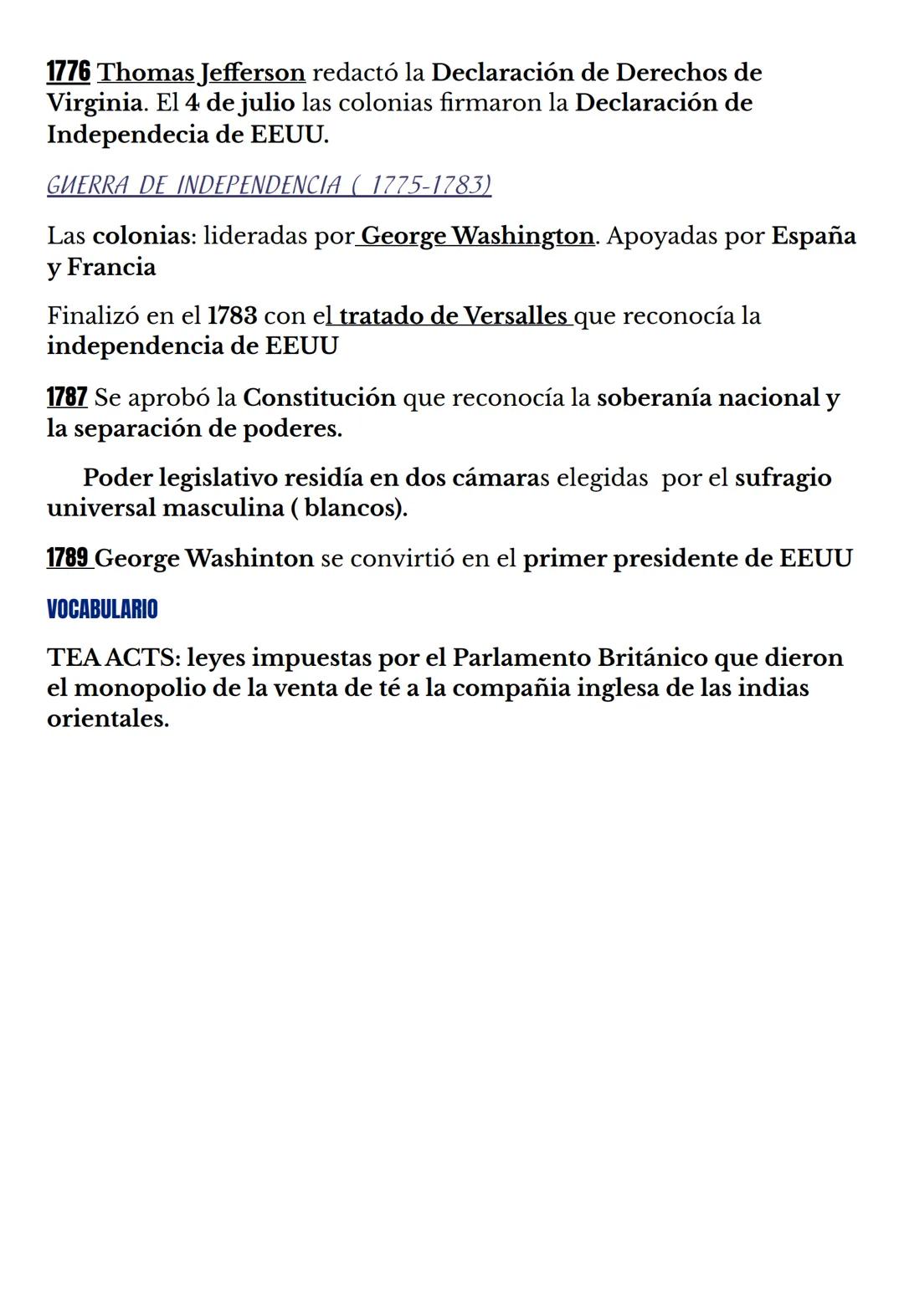 # REVOLUCIÓN
# AMERICANA

Gran Bretaña poseía 13 colonias en la costa oriental de América
del Norte.

ECONOMÍA:

Colonias del Norte: comerci