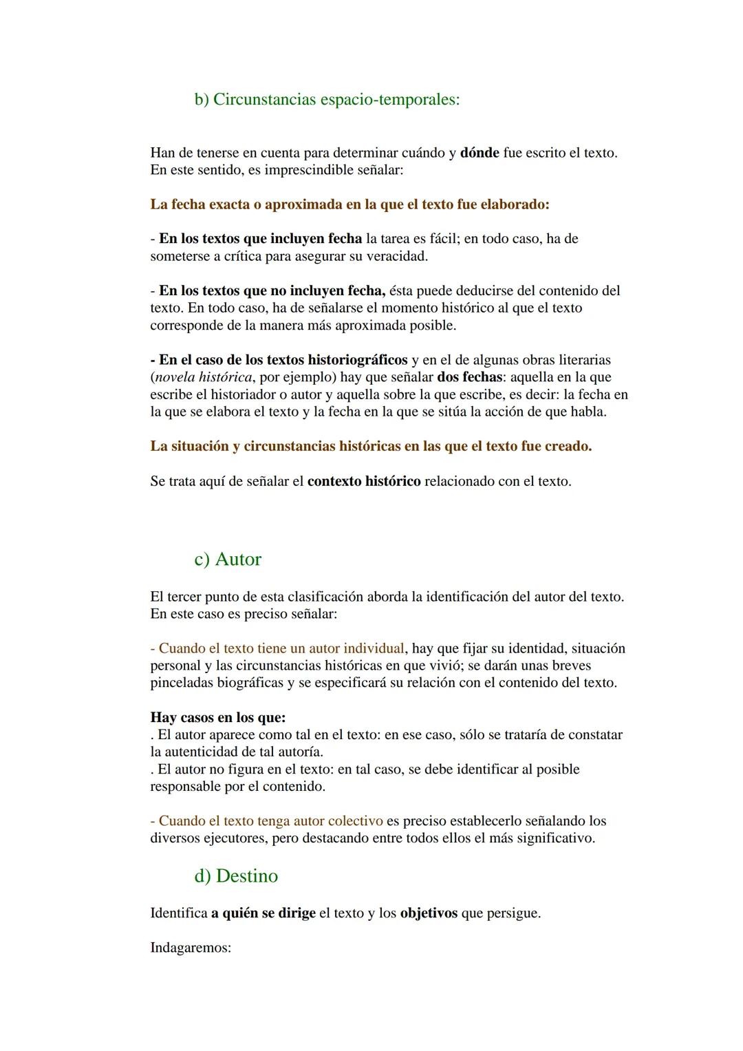 # ¿Qué es el comentario de textos históricos?

Un texto histórico es un documento escrito que puede proporcionarnos, tras su
interpretación,