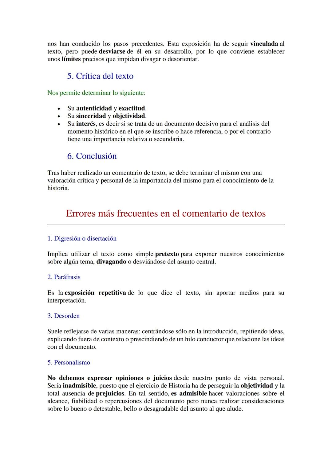 # ¿Qué es el comentario de textos históricos?

Un texto histórico es un documento escrito que puede proporcionarnos, tras su
interpretación,