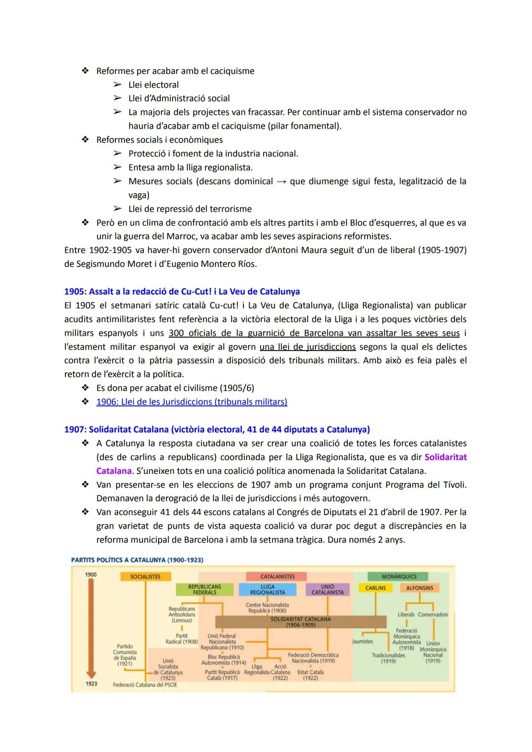 # LA CRISI DEL SISTEMA DE LA RESTAURACIÓ

1. L'IMPACTE DEL DESASTRE

Espanya a principis de s. XX tenia 4 grans problemes:

*   Retard econò