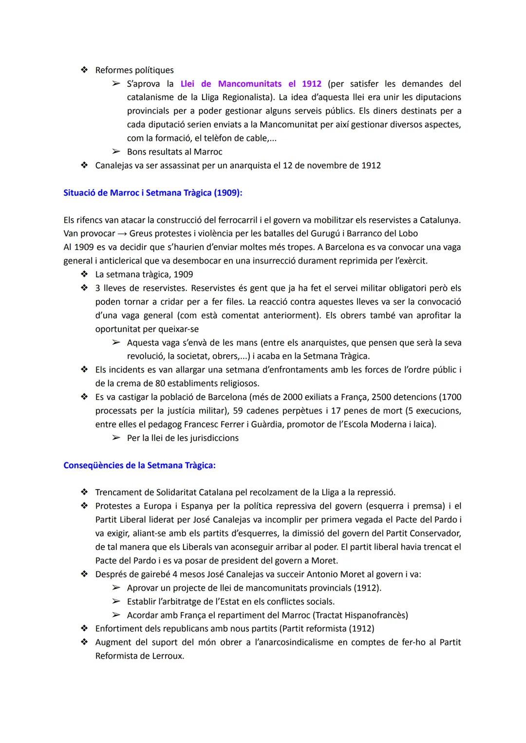 # LA CRISI DEL SISTEMA DE LA RESTAURACIÓ

1. L'IMPACTE DEL DESASTRE

Espanya a principis de s. XX tenia 4 grans problemes:

*   Retard econò