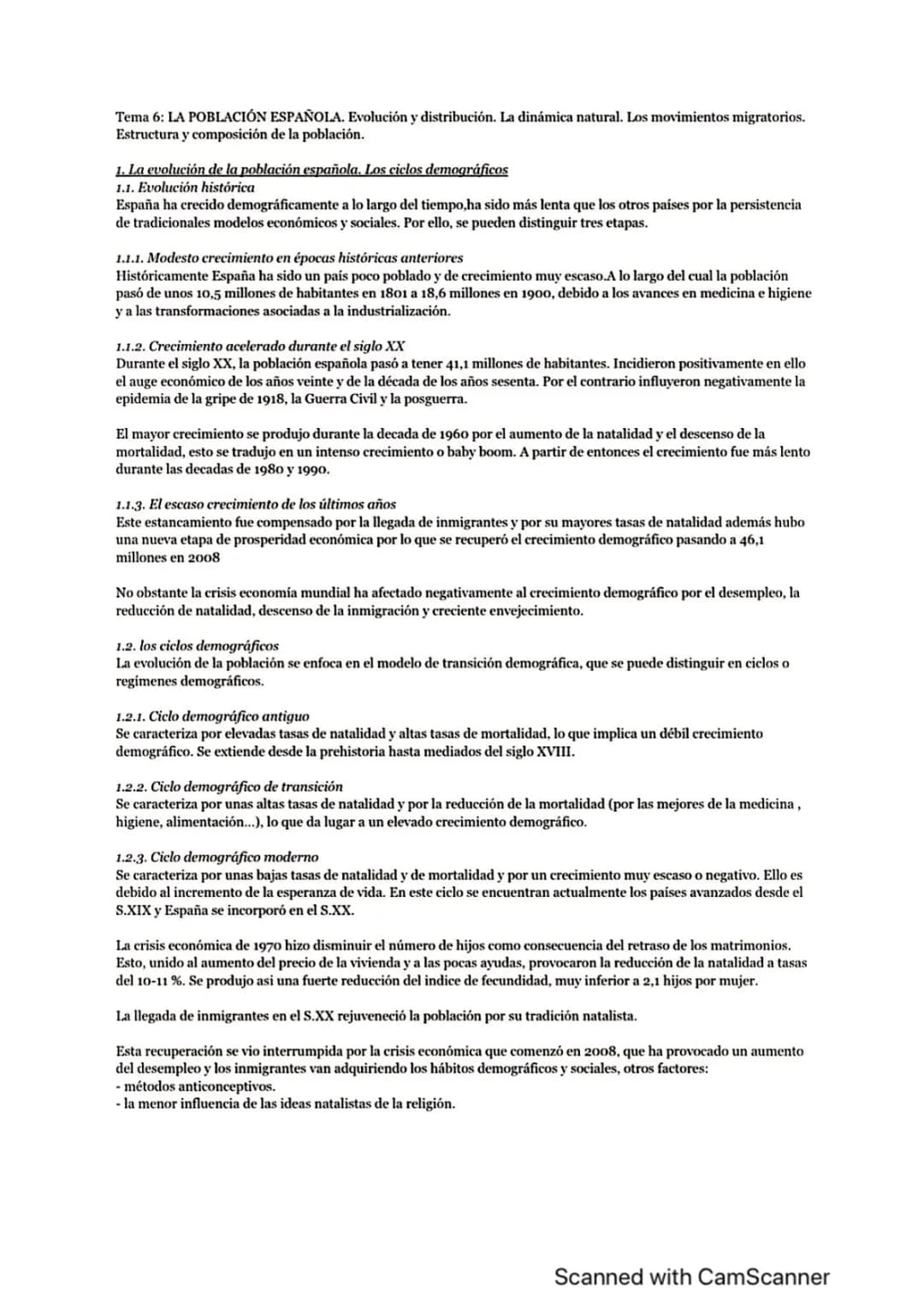 ¿Cómo Cambió la Población de España en el Siglo XX?
