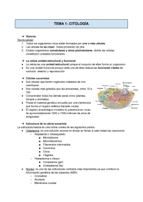 Know APUNTES DE CITOLOGÍA BIOLOGÍA thumbnail