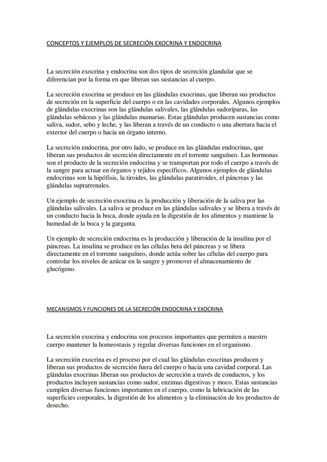 SISTEMA ENDOCRINO Y HORMONAS
El sistema endocrino es un sistema de comunicación y regulación que se encarga de
mantener el equilibrio y la h