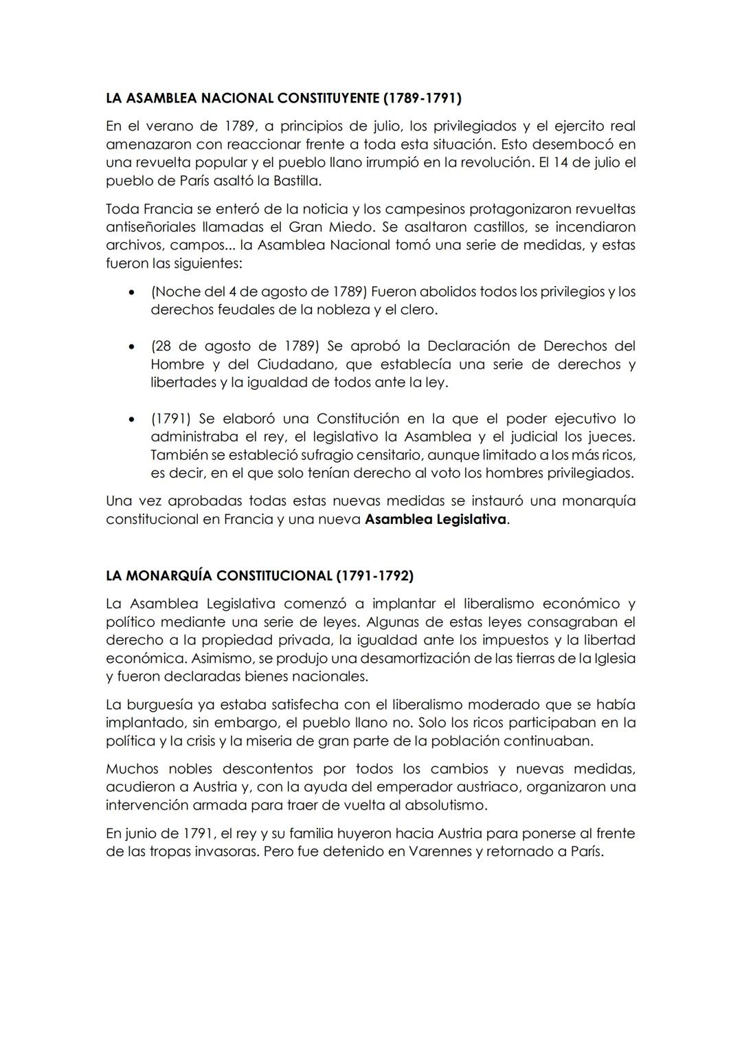 # 1. LA REVOLUCIÓN FRANCESA. LA ETAPA LIBERAL-BURGUESA
(1789-1792)

LAS CAUSAS DE LA REVOLUCIÓN

Hacia 1780 se produjo un gran descontento c