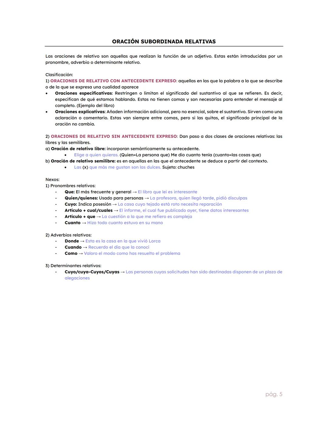 SINTAXIS: ORACIÓN SIMPIE
¿QUÉ ES UN SINTAGMA?
Un sintagma es un grupo de palabras que están juntas porque tienen la misma función: sujeto, o