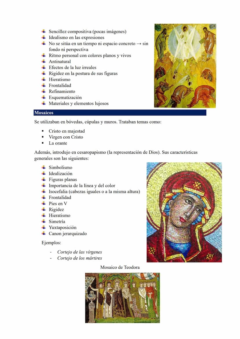 Arte bizantino
Influencias
Arte romano
Arte paleocristiano
Arte bizantino
Etapas y contexto histórico
1.1. Etapas
Primera Edad de oro (VI-VI