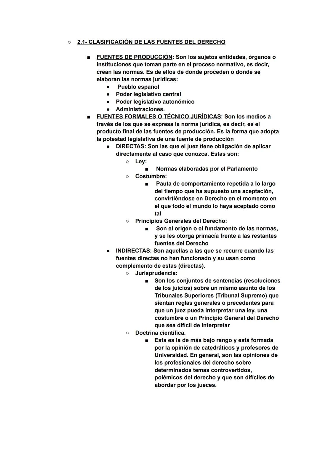 LECCIÓN 1 LA CONSTITUCIÓN: NORMA SUPREMA DEL
ORDENAMIENTO JURÍDICO
1.Introducción:
о
о
Debemos entender la constitución como fuente del dere