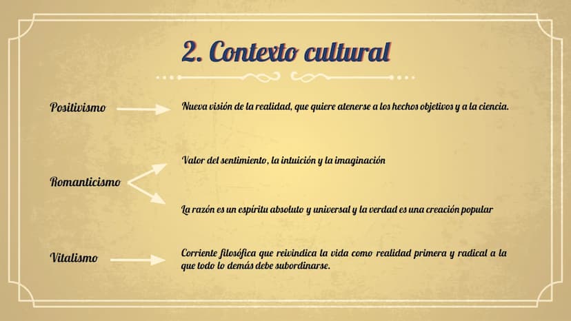 W
CONTEXTO HISTÓRICO,
CULTURAL Y FILOSÓFICO DEL
PENSAMIENTO DE F. NIETZSCHE 1. Contexto histórico
2. Contexto cultural
3.
4.
Índice
5.
Conte