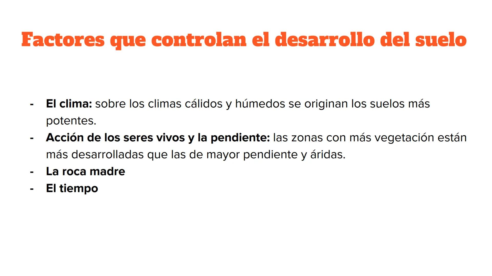 EL SUELO
Rosana Martínez, Andrea Baños y César Esteban Introducción
El suelo es la capa superficial capaz de sustentar la vegetación y es
re
