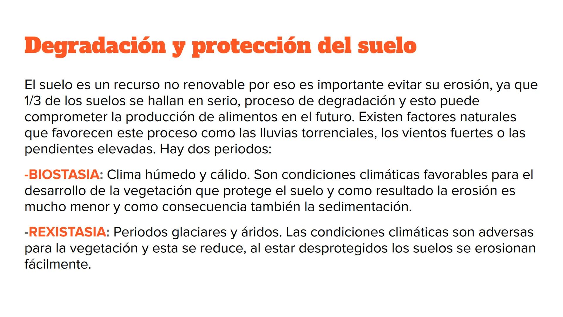 EL SUELO
Rosana Martínez, Andrea Baños y César Esteban Introducción
El suelo es la capa superficial capaz de sustentar la vegetación y es
re