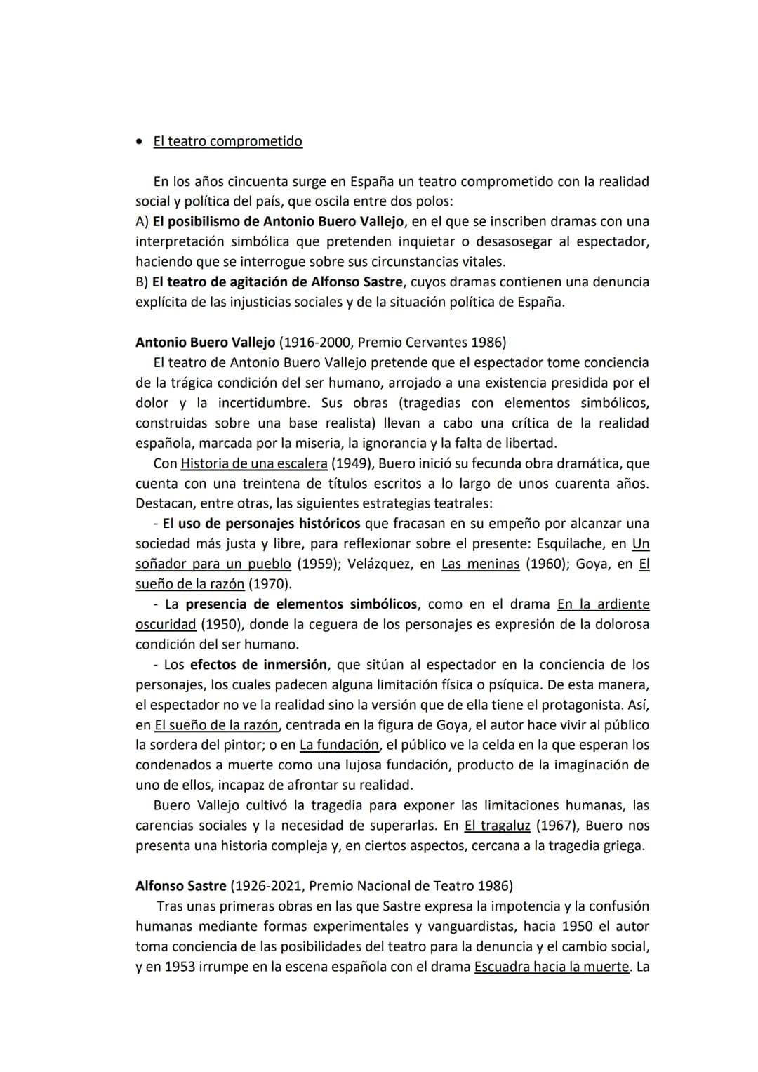 
<h2 id="elteatrodeposguerraladcadadeloscuarenta">El Teatro de Posguerra: La Década de los Cuarenta</h2>
<p>La situación del teatro en Españ
