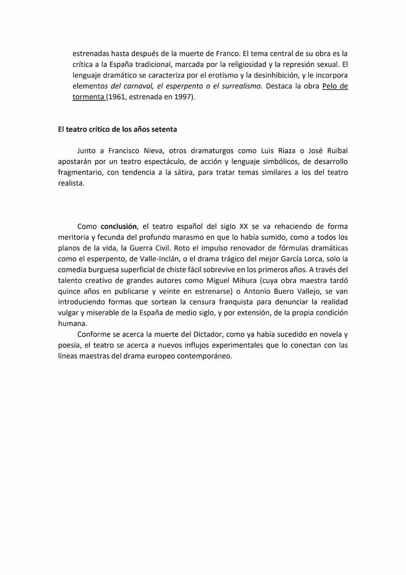 
<h2 id="elteatrodeposguerraladcadadeloscuarenta">El Teatro de Posguerra: La Década de los Cuarenta</h2>
<p>La situación del teatro en Españ