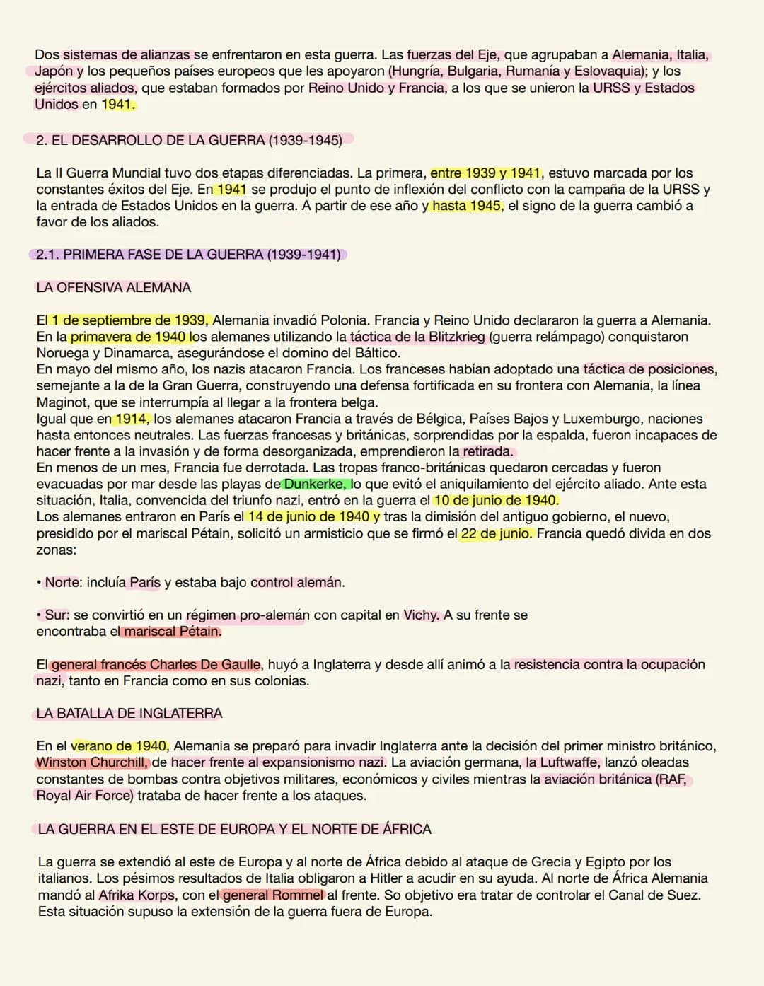 TEMA 8. LA SEGUNDA GUERRA MUNDIAL
1. CAUSAS DE LA II GUERRA MUNDIAL
Durante los años 20, la paz parecía haberse consolidado. Pero esta situa