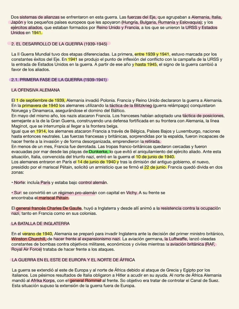 TEMA 8. LA SEGUNDA GUERRA MUNDIAL
1. CAUSAS DE LA II GUERRA MUNDIAL
Durante los años 20, la paz parecía haberse consolidado. Pero esta situa