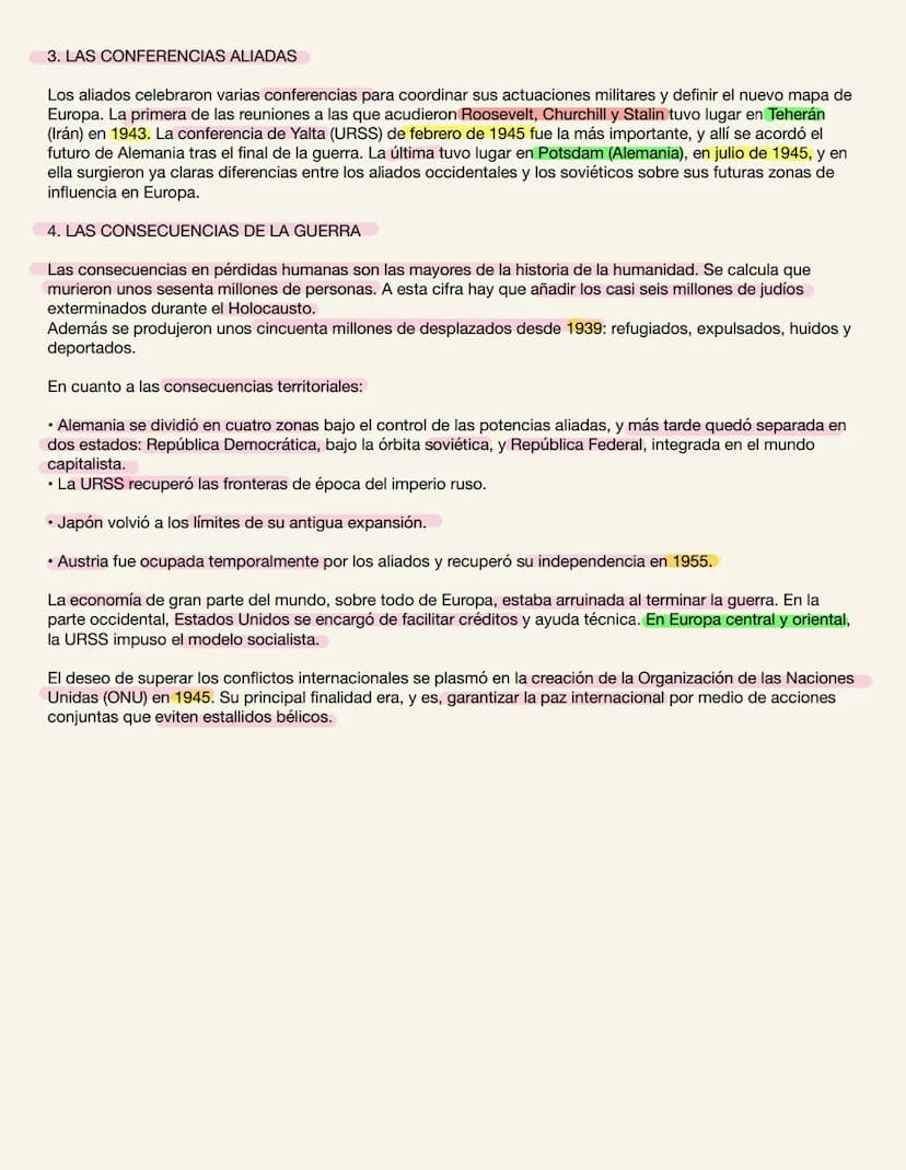 TEMA 8. LA SEGUNDA GUERRA MUNDIAL
1. CAUSAS DE LA II GUERRA MUNDIAL
Durante los años 20, la paz parecía haberse consolidado. Pero esta situa