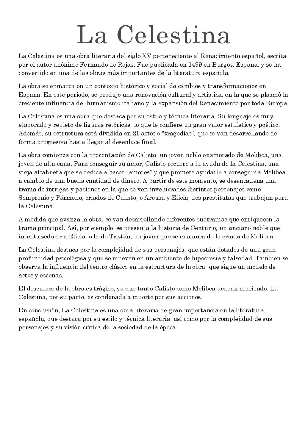 La celestina