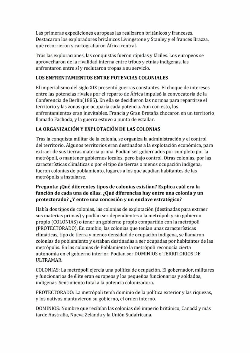 
<h2 id="queselimperialismocolonial">¿Qué es el imperialismo colonial?</h2>
<p>Se define como el sentimiento directo y explotación económica