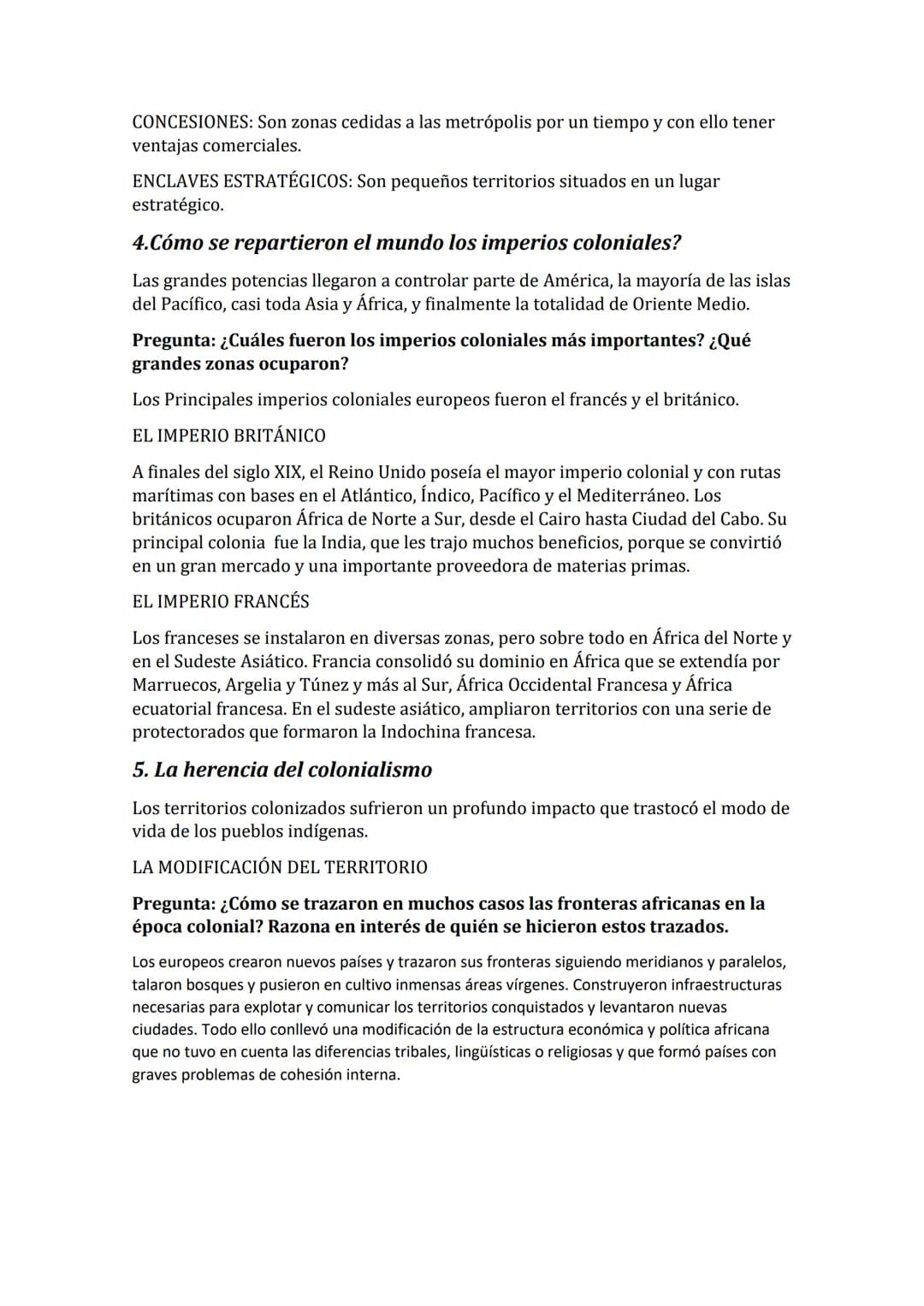 
<h2 id="queselimperialismocolonial">¿Qué es el imperialismo colonial?</h2>
<p>Se define como el sentimiento directo y explotación económica