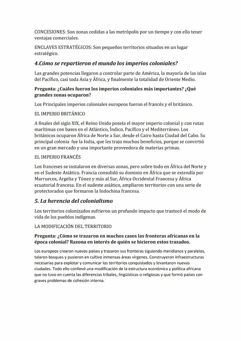 
<h2 id="queselimperialismocolonial">¿Qué es el imperialismo colonial?</h2>
<p>Se define como el sentimiento directo y explotación económica