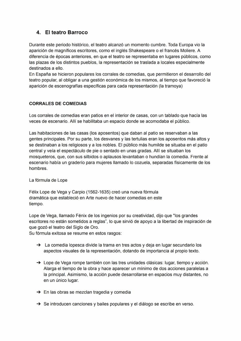 0. Características del periodo
-El Barroco aparece tras el Renacimiento y abarca desde finales del s. XVI hasta los últimos
años del s. XVII