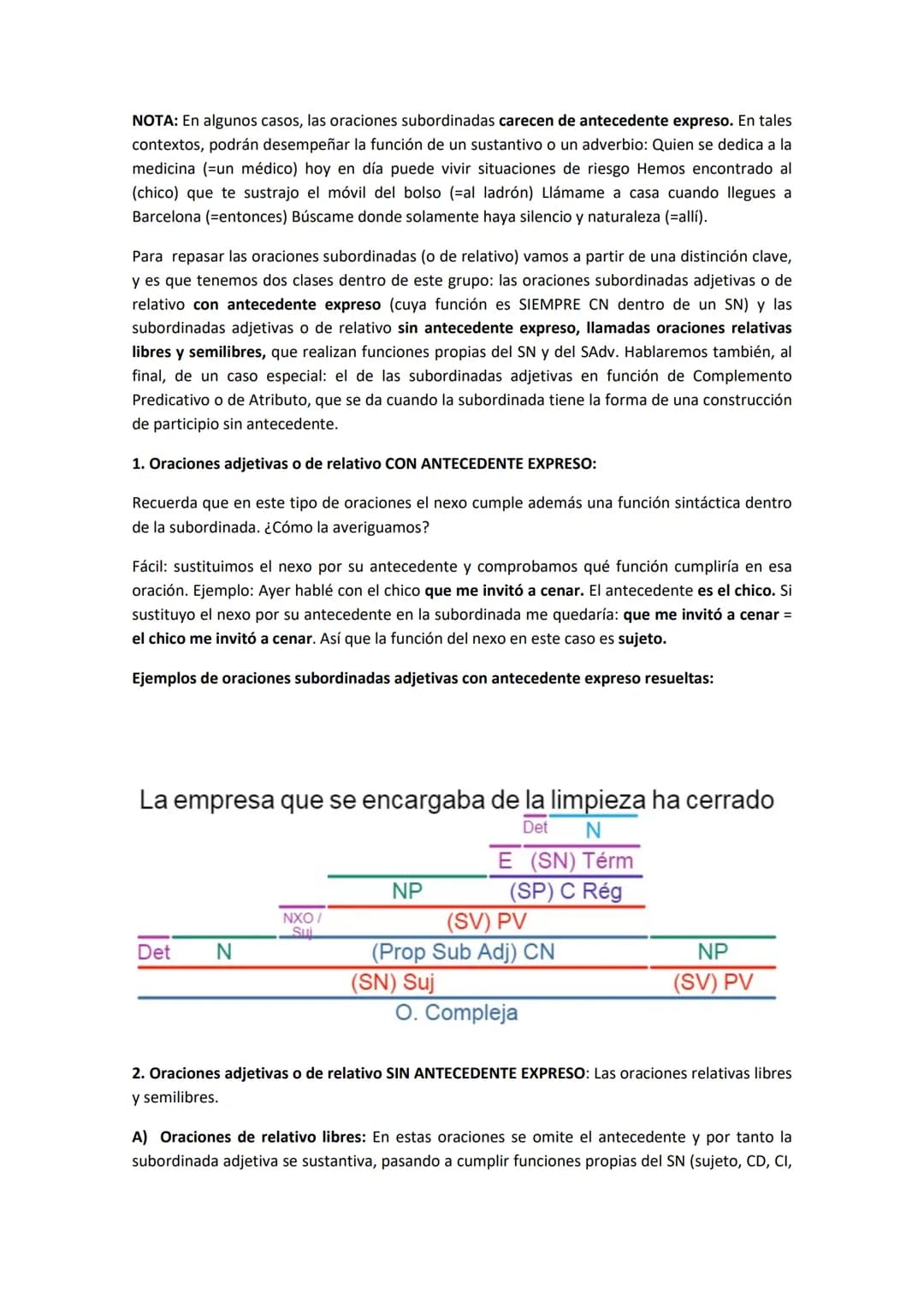 3.1. SINTAXIS
SINTAXIS 2º BACHILLERATO CURSO 2022-2023
Sintaxis En el modelo actual de EBAU ya no se pide el análisis sintáctico de oracione