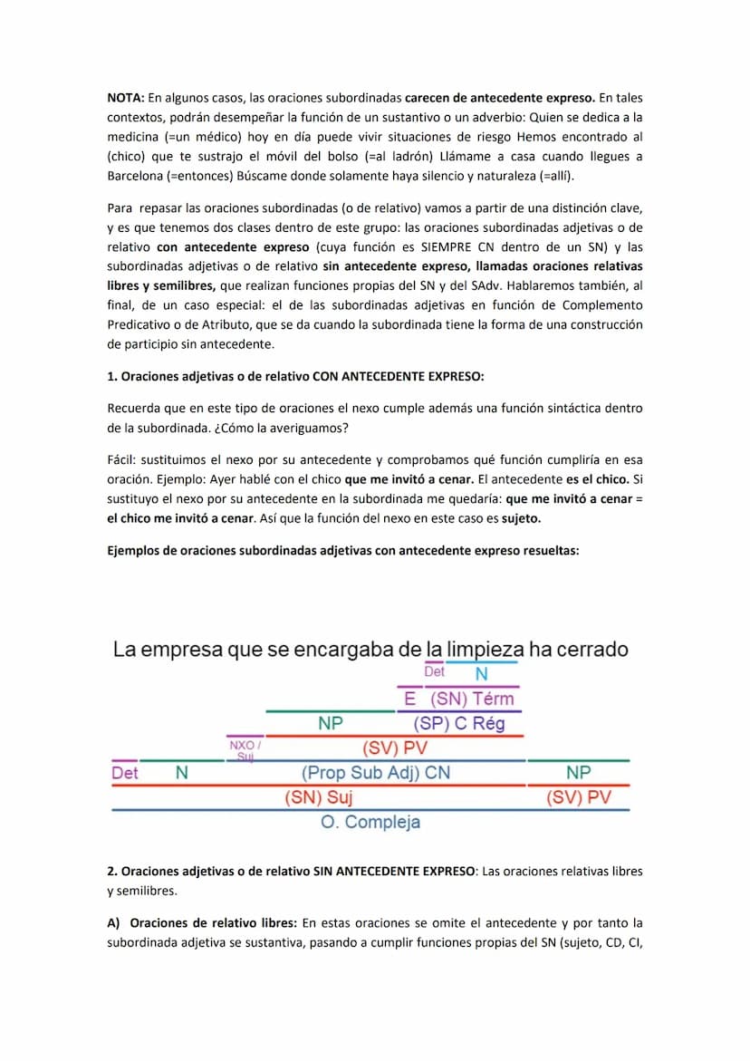 3.1. SINTAXIS
SINTAXIS 2º BACHILLERATO CURSO 2022-2023
Sintaxis En el modelo actual de EBAU ya no se pide el análisis sintáctico de oracione