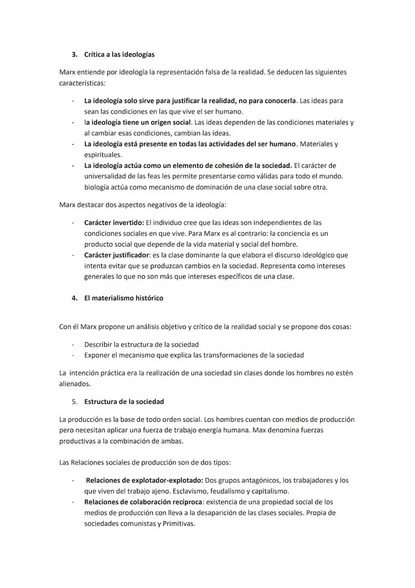 1. Fuentes del pensamiento de Marx.
Herencia Hegeliana.
Marx toma de Hegel el método dialéctico para explicar cómo la sociedad avanza en el 