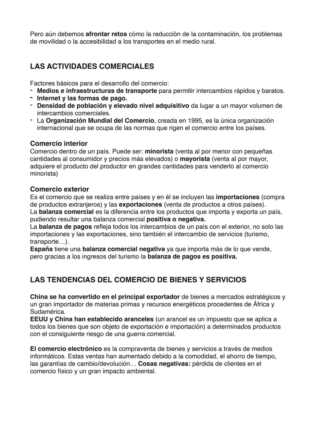 EL SECTOR TERCIARIO
LA IMPORTANCIA DEL SECTOR SERVICIOS
Agrupa las actividades económicas que no producen bienes materiales, sino que ofrece