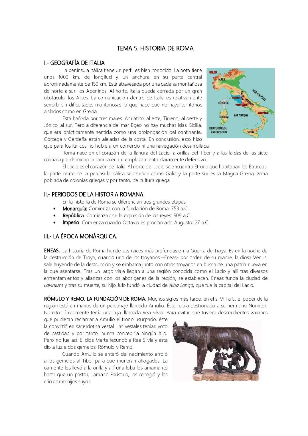 Historia de Roma