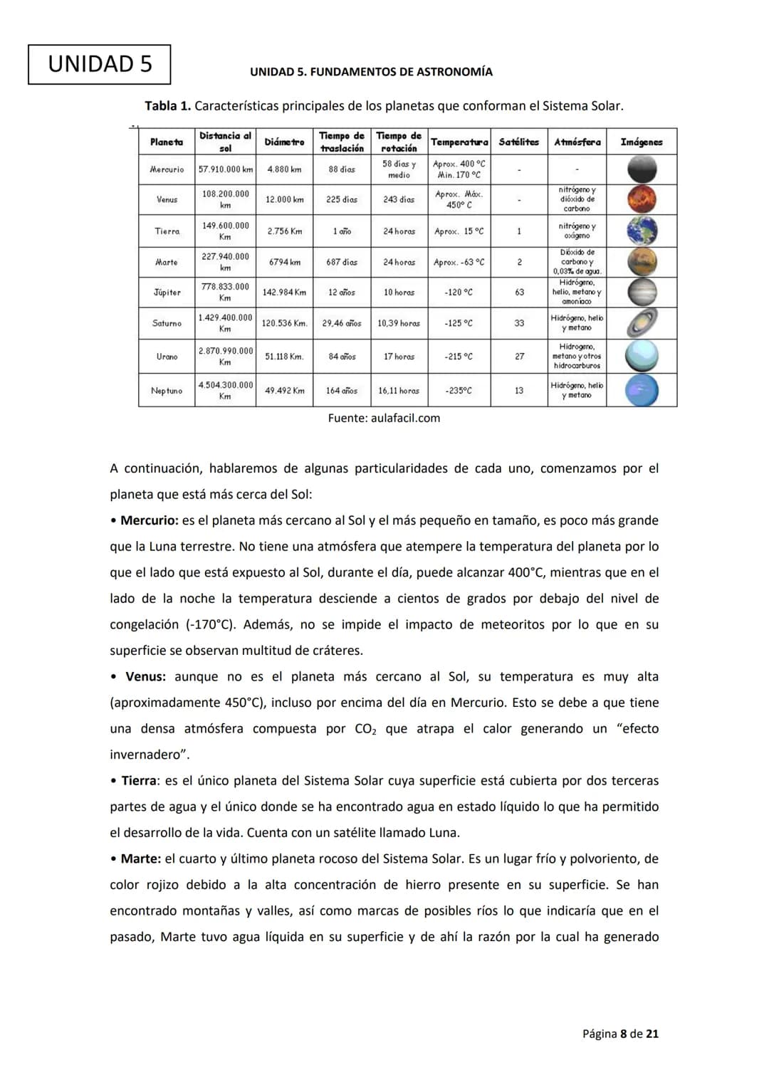Ciencias
Experimentales
UNIDAD 5. FUNDAMENTOS DE ASTRONOMÍA UNIDAD 5
ÍNDICE
1. Introducción
2. El Universo
UNIDAD 5. FUNDAMENTOS DE ASTRONOM