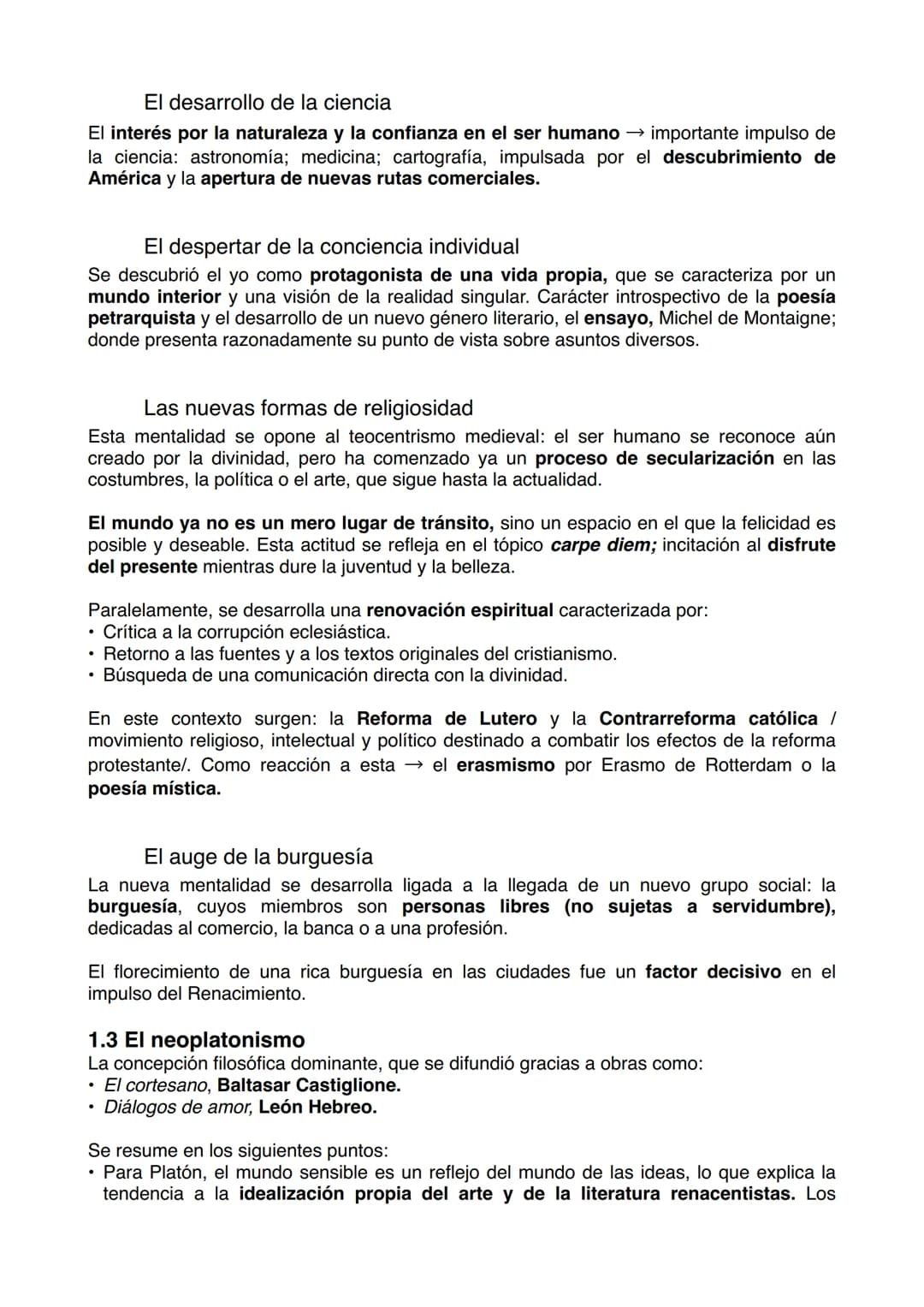 La Lirica Renacentista
1. El Renacimiento
El Renacimiento es un movimiento cultural que se origina en Italia en el siglo XIV y se
extiende p