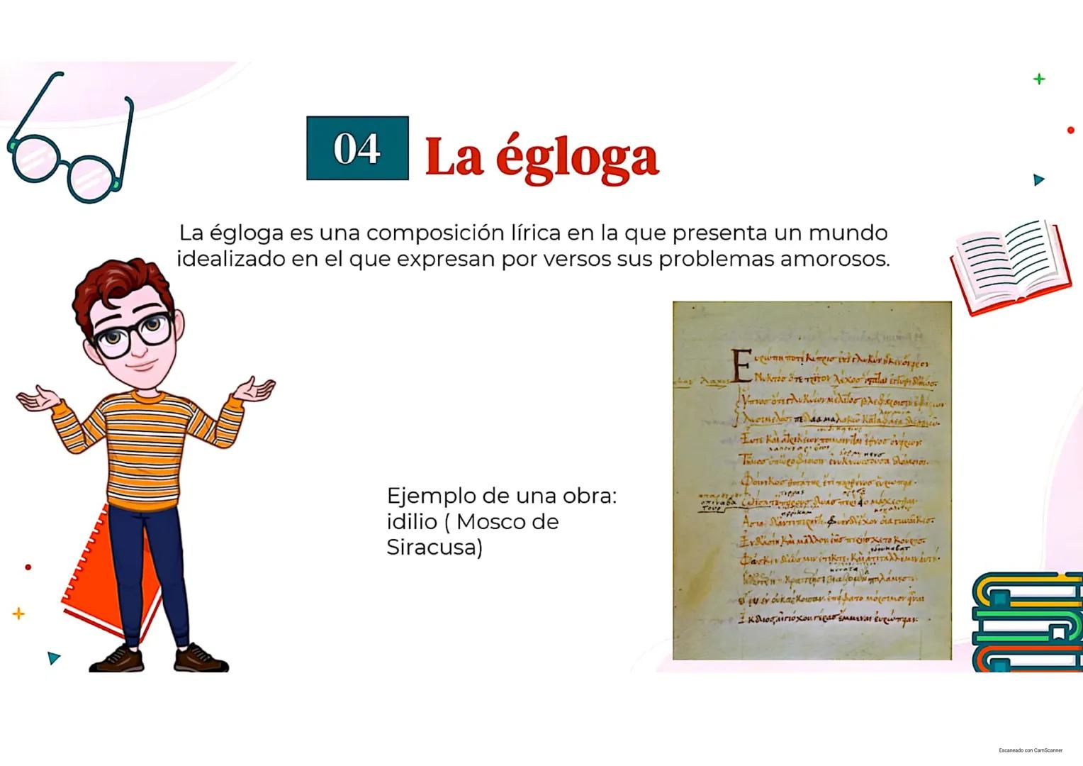 EL GÉNERO LÍRICO A
1
Escaneado con CamScanner ¿Qué es el género literario?
El género literario son grupos en los que se clasifican las obras