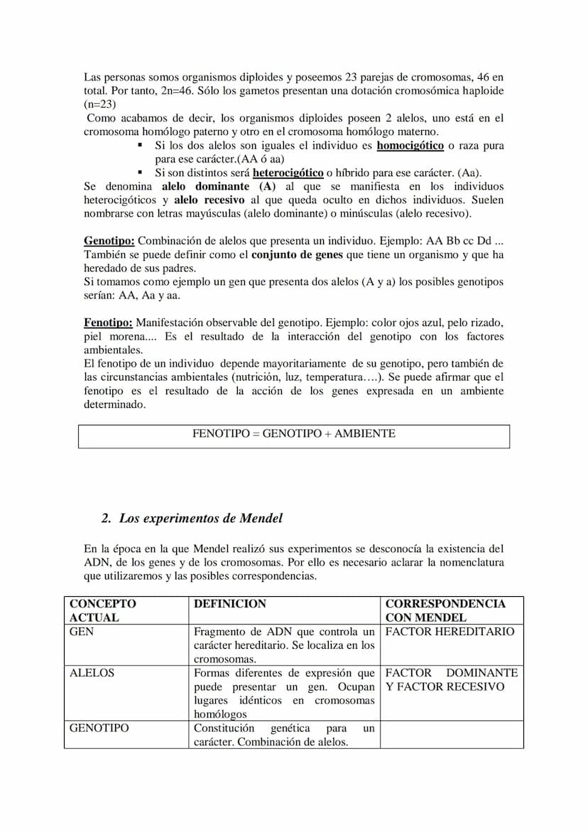 TEMA 15 GENÉTICA MENDELIANA
- Leyes de Mendel. Uniformidad de la primera generación filial resultante del
cruzamiento de líneas puras. Ley d