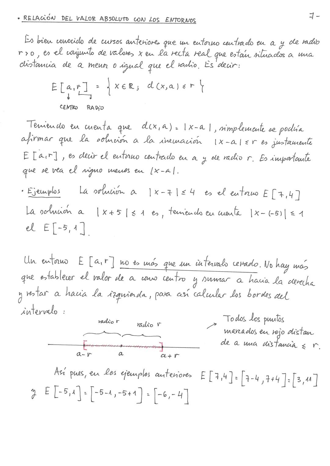 VALOR ABSOLUTO
El valor absoluto de un mimero real es una funcion
mucho en matemáticas. Tiene varias maneras de definirse:
- Definición 1 El