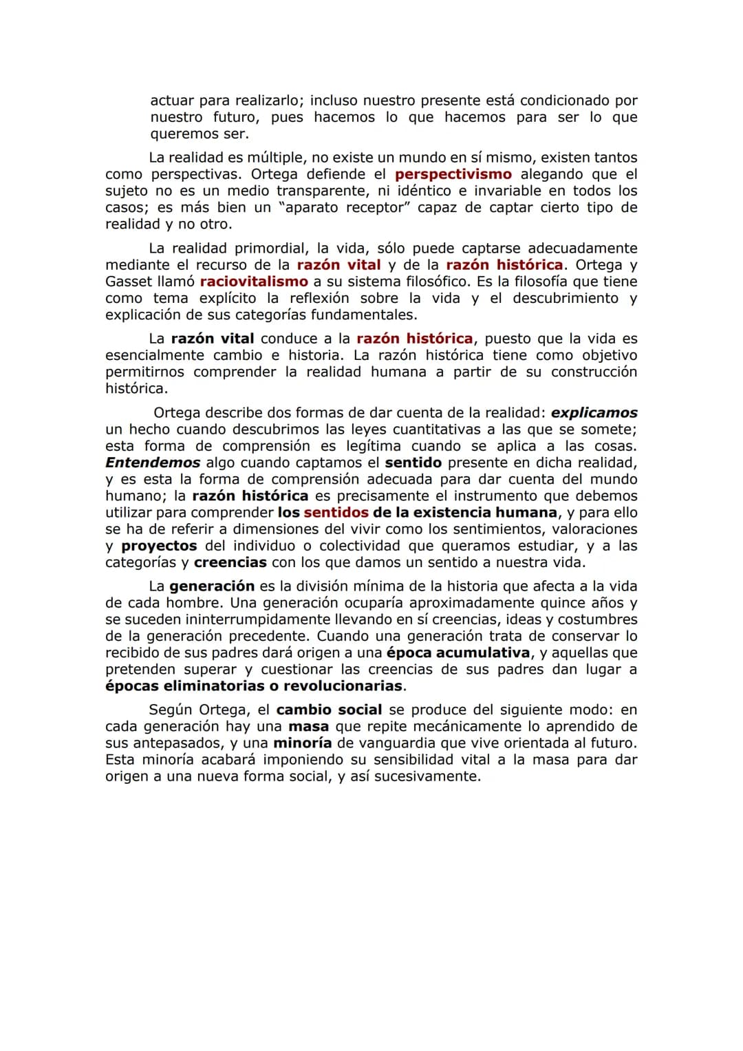 ORTEGA Y GASSET (1883-1955)
1. PROBLEMA DEL CONOCIMIENTO. PROBLEMA DE LA REALIDAD 1.
1. Rasgos de la filosofía
En su obra ¿Qué es filosofía?