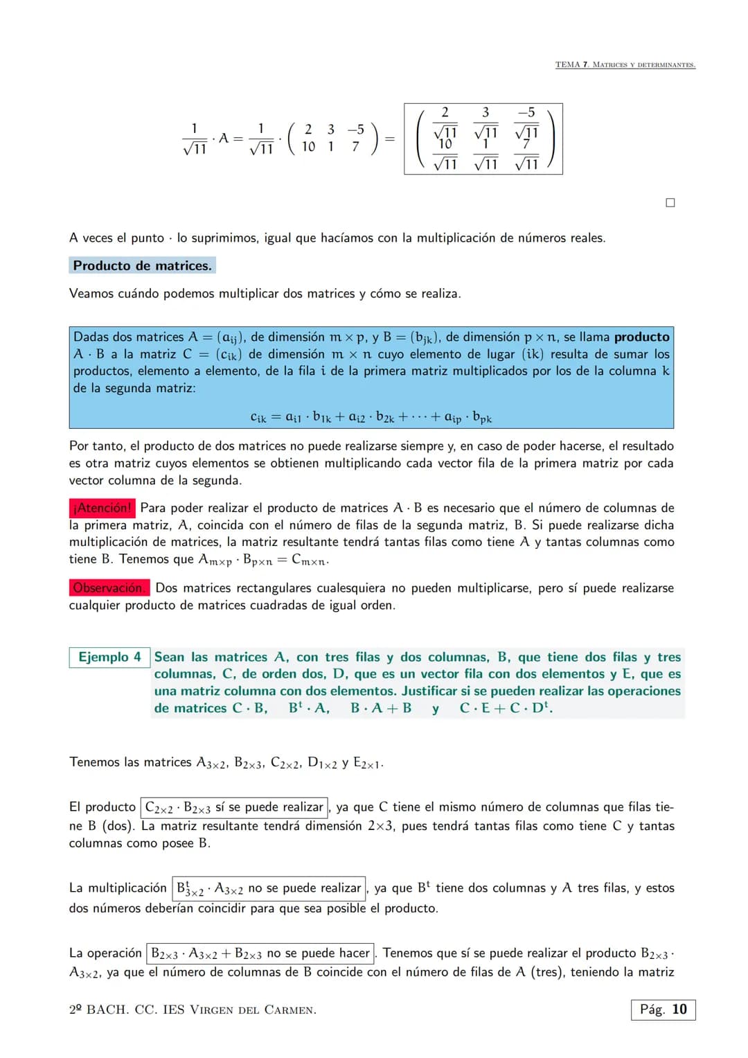 Tema 7.
Supongamos que en determinado municipio de la costa andaluza se hace una encuesta a 2000 veraneantes
para saber su nacionalidad y si