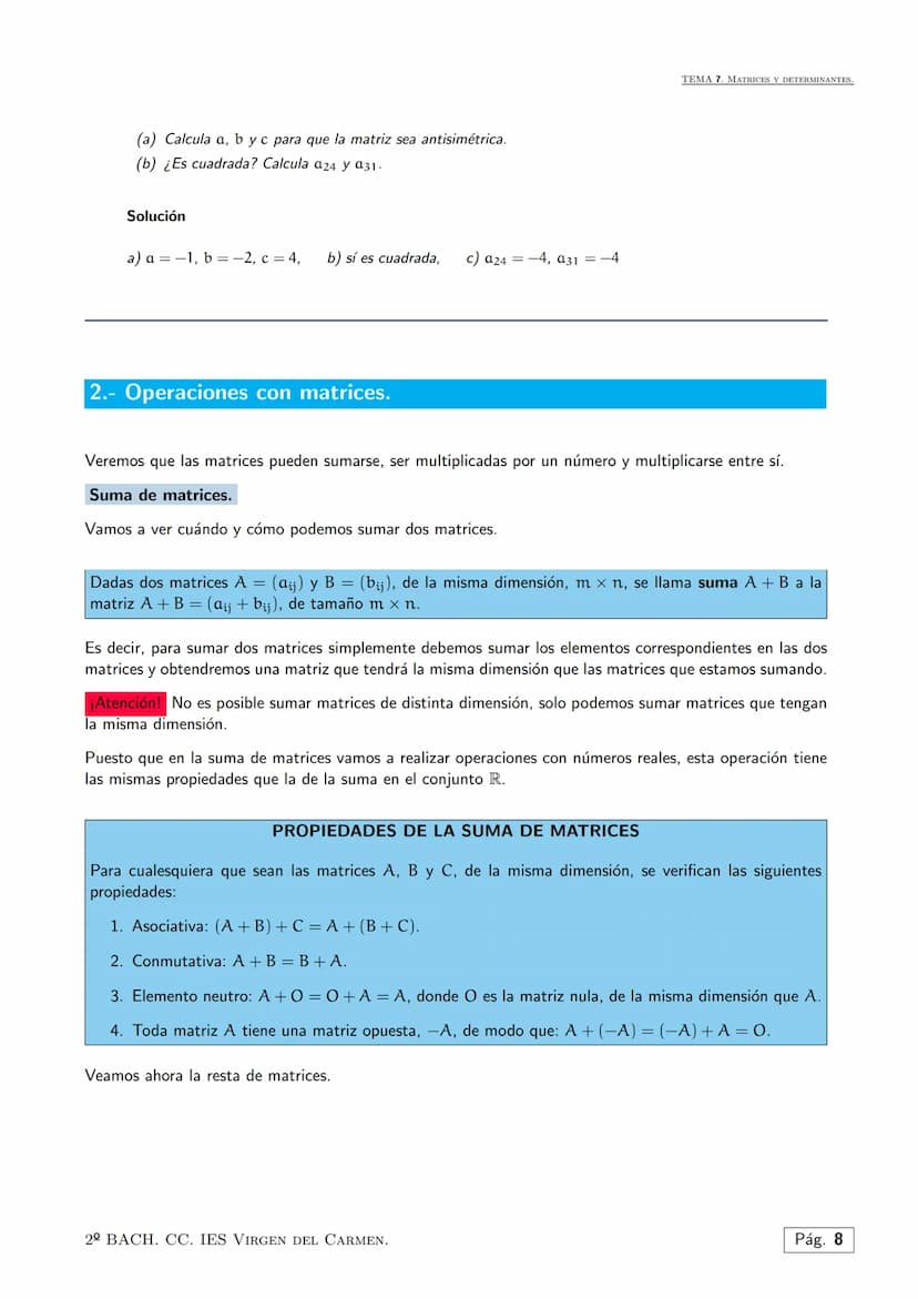 Tema 7.
Supongamos que en determinado municipio de la costa andaluza se hace una encuesta a 2000 veraneantes
para saber su nacionalidad y si