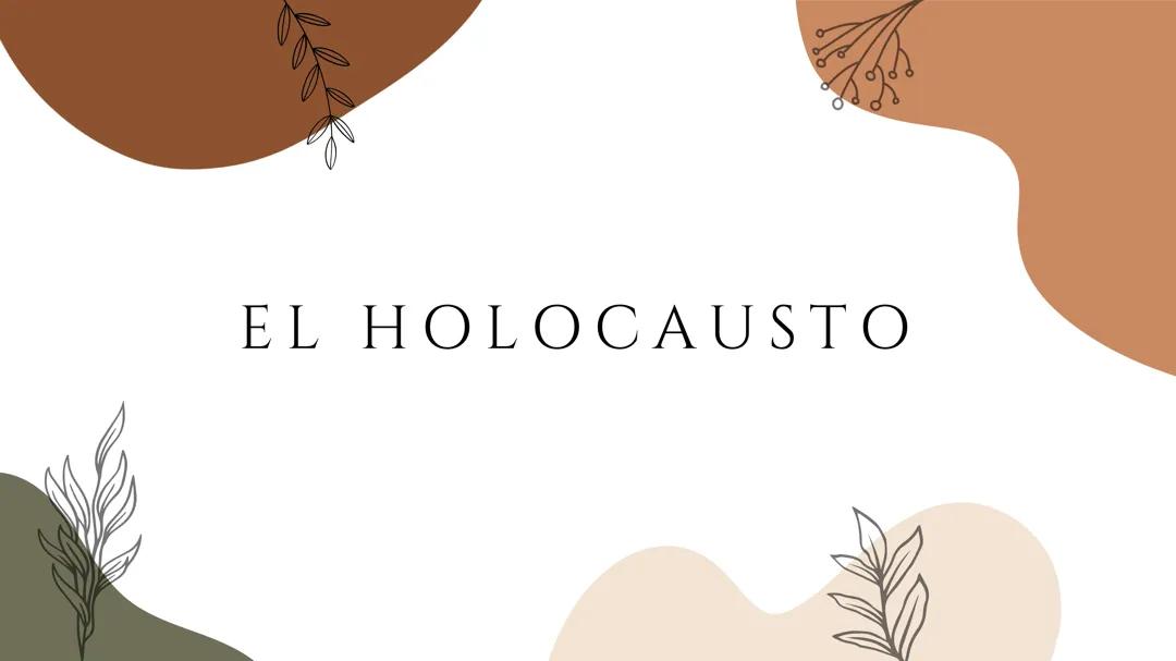 El Holocausto: Historia y Relevancia