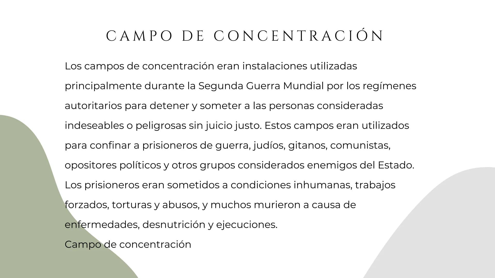 EL HOLOCAUSTO Leyes de Núremberg
Arianización
Noche de los cristales rotos
Reclusión en guetos
Conferencia de Wannsee
Solución final
Campo d