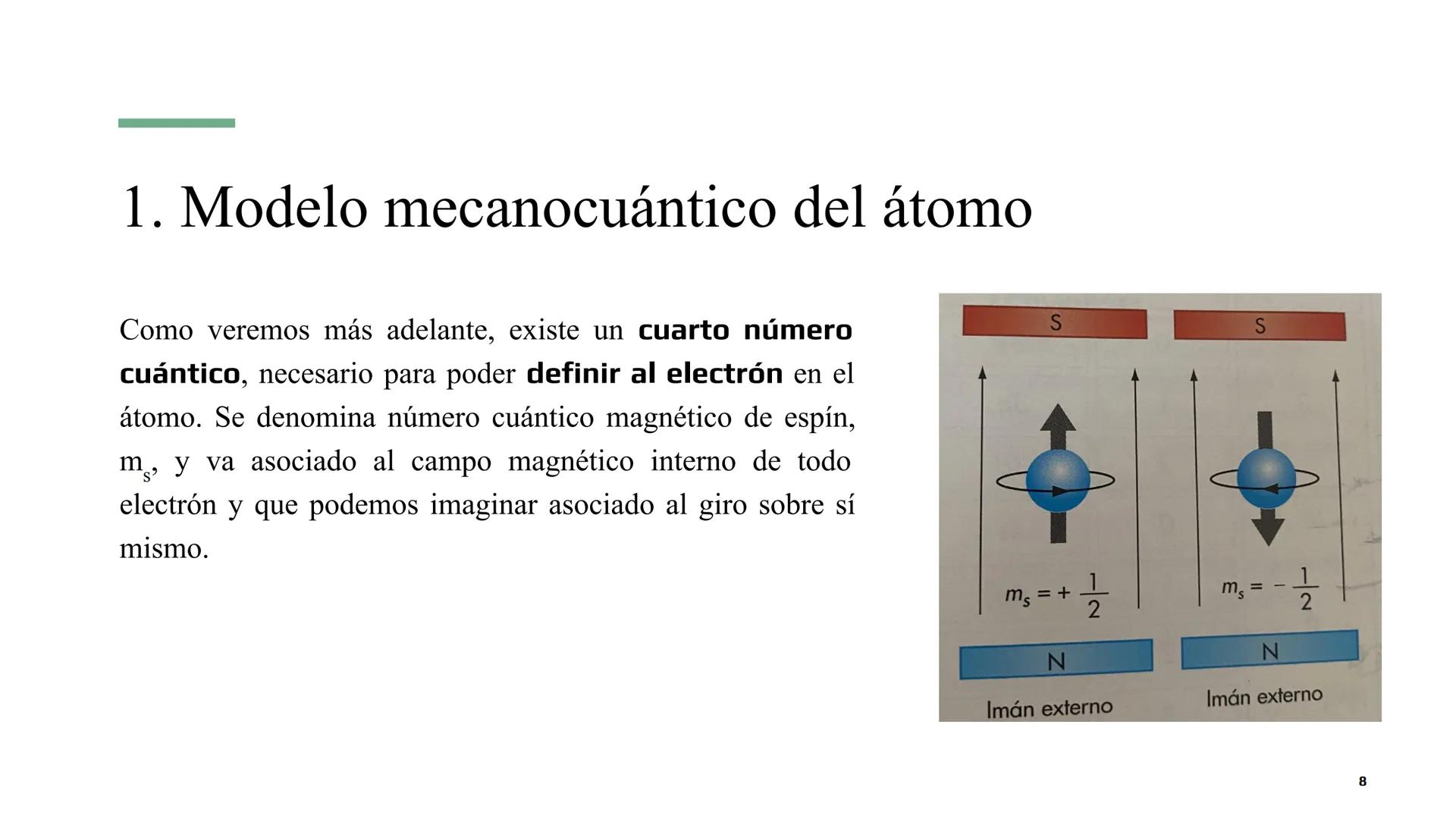 Estructura electrónica
de los átomos. Tabla
periódica
30
CU
Zn
40
47
48
Pd
Ag
Cd
78
79
80
Ir
Pt
Au
Ha Índice
1. Modelo mecanocuántico del át