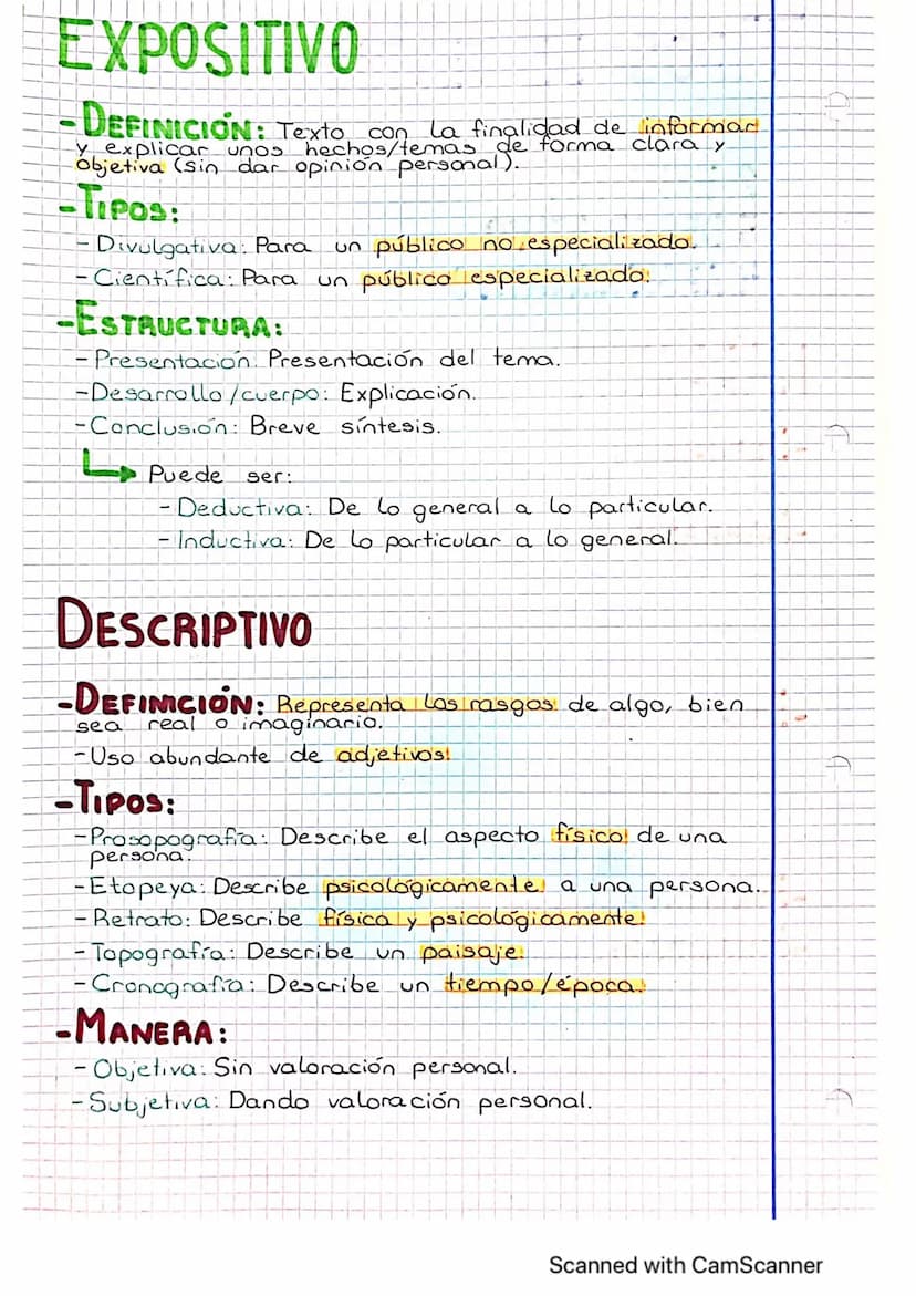 TIPOS DE TEXTOS
1. NARRATIVO
2. EXPOSITIVO
3. DESCRIPTIVO
ARGUMENTATIVO
4.
NARRATIVO
-DEFINICION: Se relatan/narran unos sucesos
Ocurridos a