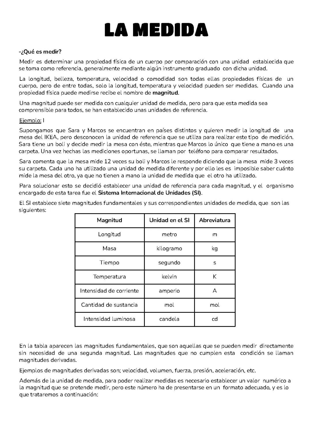 La Medida