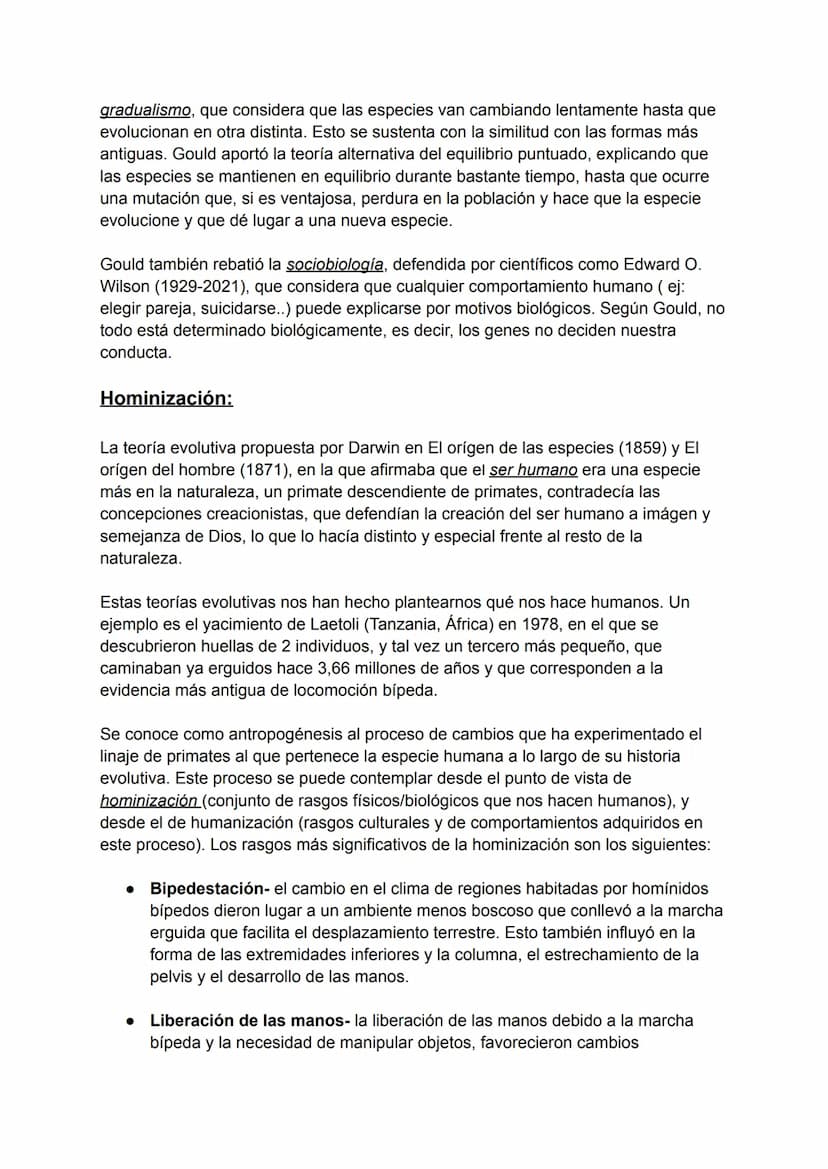 T6 NATURALEZA Y CULTURA
La antropología:
Una de las dudas que ha sacudido siempre a la filosofía es si todos somos el mismo
ser humano, y en