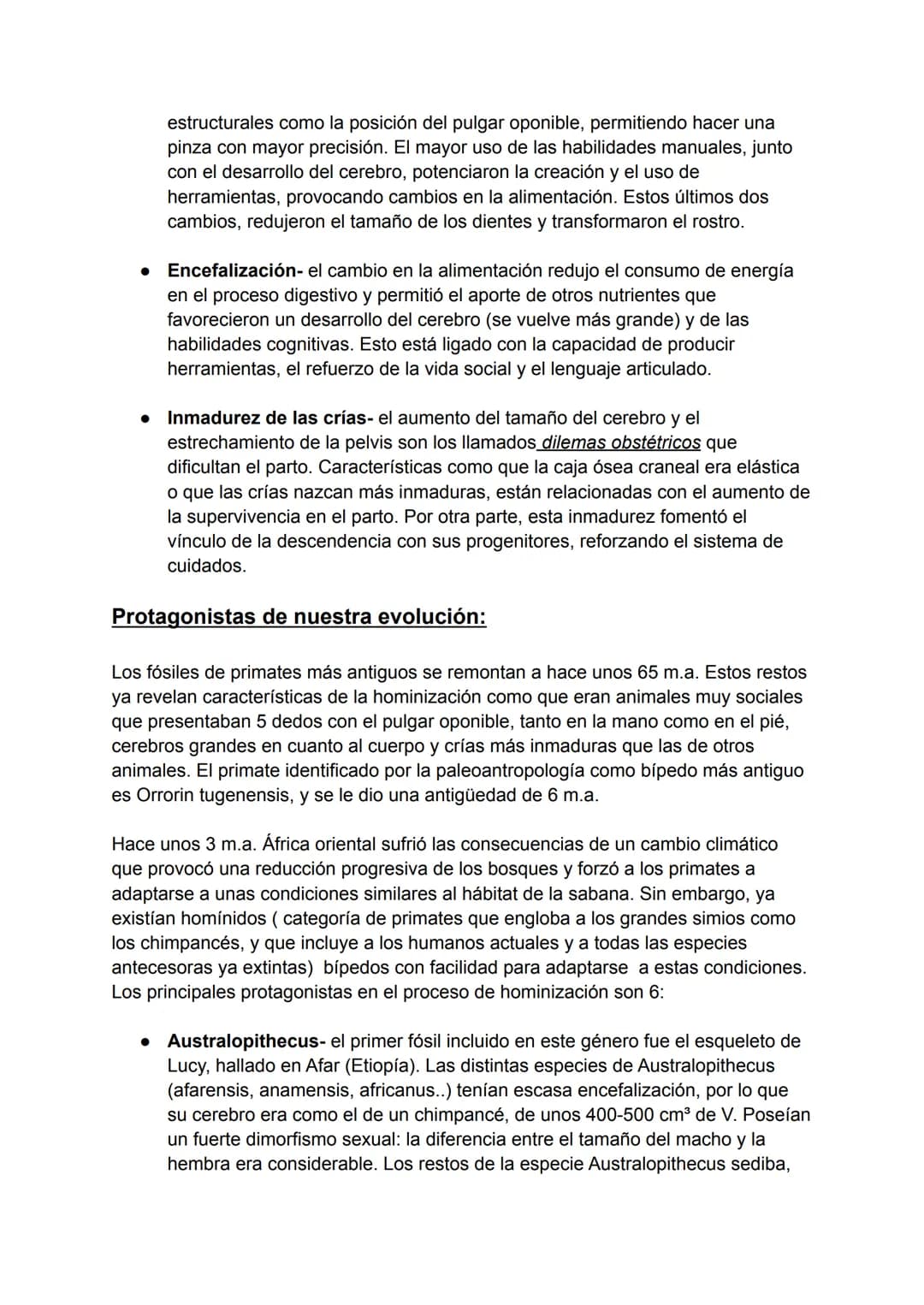 T6 NATURALEZA Y CULTURA
La antropología:
Una de las dudas que ha sacudido siempre a la filosofía es si todos somos el mismo
ser humano, y en