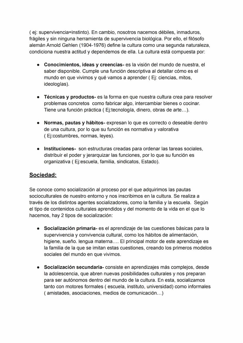 T6 NATURALEZA Y CULTURA
La antropología:
Una de las dudas que ha sacudido siempre a la filosofía es si todos somos el mismo
ser humano, y en
