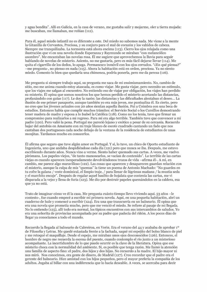 EL CUARTO DE ATRÁS
CARMEN MARTÍN GAITE
CAPITULO 1
En el primer capítulo del libro, la protagonista, Carmen, esta tratando de conciliar el su